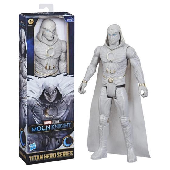 Imagem de Boneco Titan Hero Series Moon Knight 30cm - Hasbro F4096 - 5010993943234