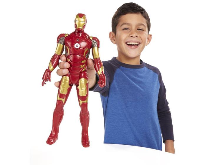 Imagem de Boneco Titan Heroes Tech Iron Man 