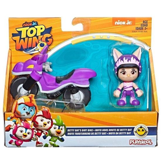 Imagem de Boneco top wings com veiculo playskool hasbro e5281