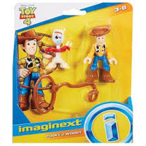 Imagem de Boneco Toy Story 4 Woody e Forky Imaginext (15700)
