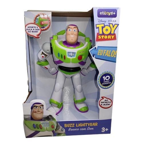 Imagem de Boneco Toy Story  Buzz Lightyear Com Som