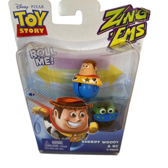 Imagem de Boneco Toy Story com 2 unidades brinquedo  Woody & RC