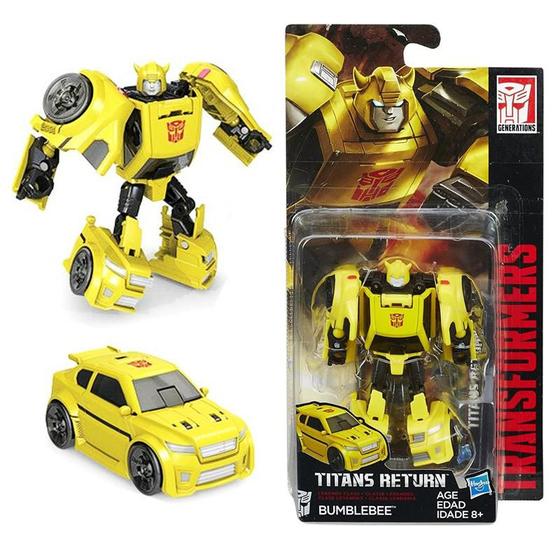 Imagem de Boneco Transformers BUMBLEBEE Titans Return Legends Class Original Hasbro