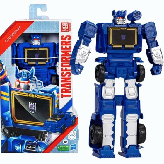 Imagem de Boneco Transformers Changer Soundwave 6+ F6761 Hasbro