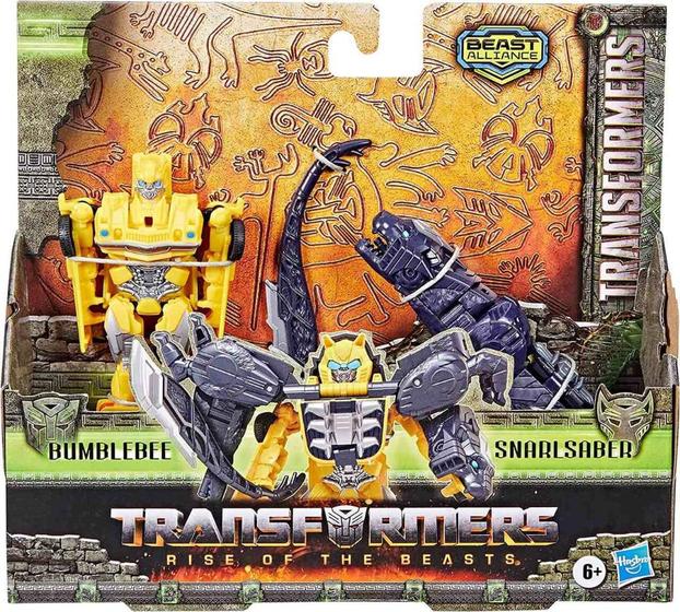 Imagem de Boneco Transformers O Filme Bumblebee e Snarsaber - Hasbro F4617