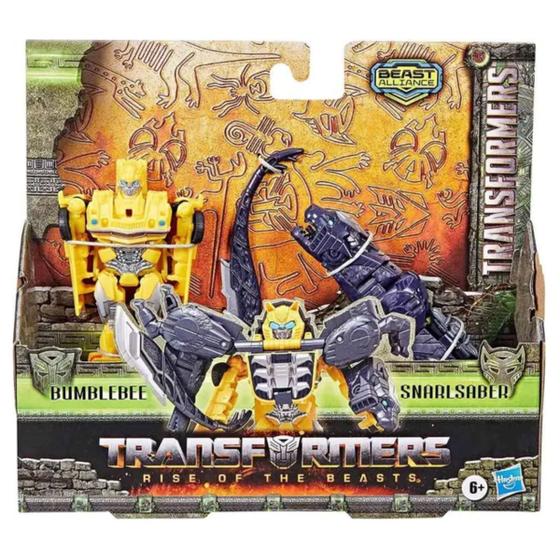 Imagem de Boneco Transformers O Filme Bumblebee e Snarsaber  - Hasbro