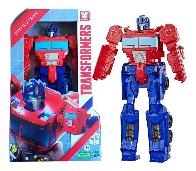 Boneco Transformers Optimus Prime Authentic 27cm Hasbro - Bonecos ...