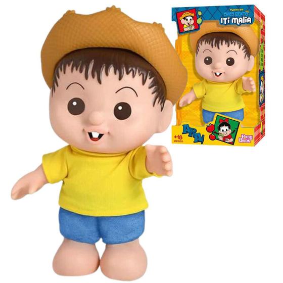 Imagem de Boneco Turma Do Chico Bento Iti Malia Original - Baby Brink - Articulado Em Vinil Atóxico 25cm Turma Da Mônica