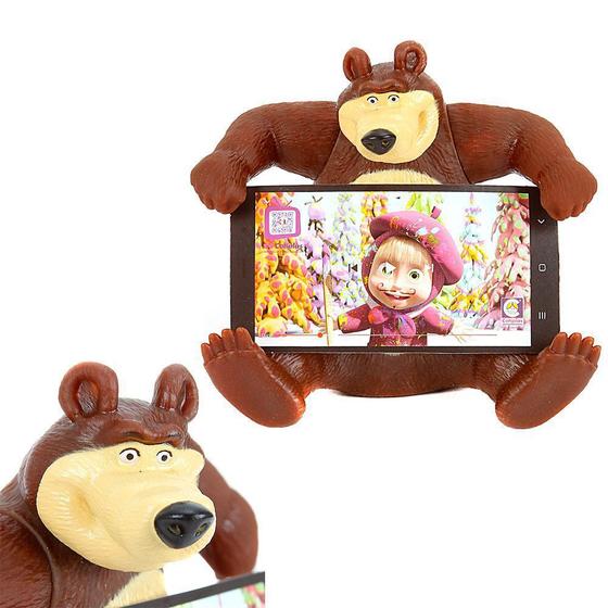 Imagem de Boneco Urso De Vinil 18 Cm Masha E O Urso 2466 Cotiplas