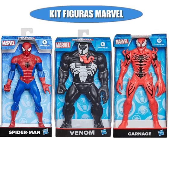 Boneco Venom Maximum Homem Aranha e Carnificina 25cm Hasbro - Bonecos ...