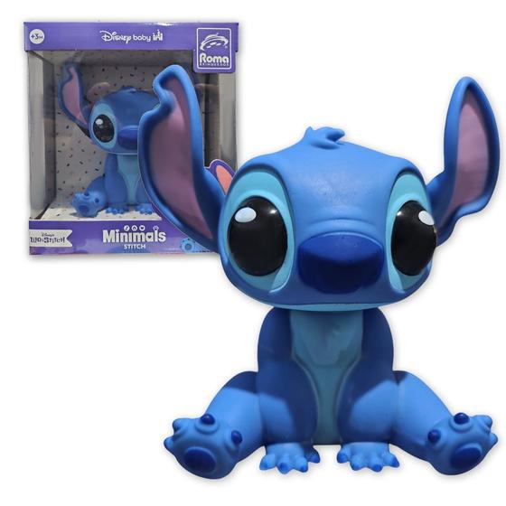 Imagem de Boneco Vinil Minimals Stitch Disney Baby Coleçao 15cm Roma