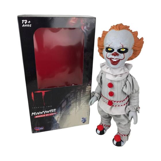 Imagem de Boneco Vinil Palhaço IT Pennywise Oficial Warner Bros