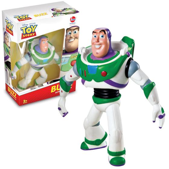 Imagem de Boneco Vinil Toy Story Buzz Lightyear Articulado Original