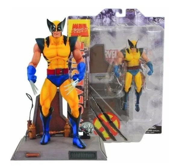 Imagem de Boneco Wolverine Clássico Marvel Select - Diamond Select Toys