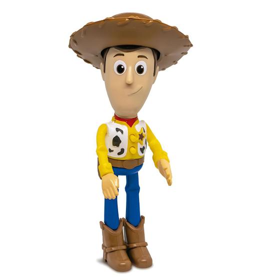 Imagem de Boneco Woody 23cm Fala Articulado Meu Amigo Elka Original