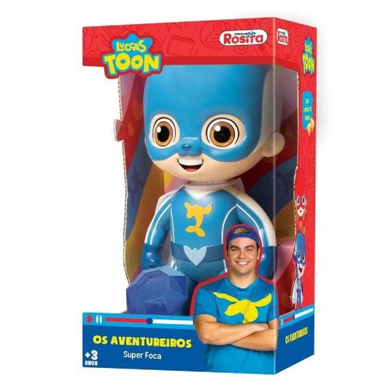 Boneco Youtuber Os Aventureiros Super Foca com a Pedra Do Poder 1077 Rosita Menor preço em Boneco Youtuber Os Aventureiros Super Foca com a Pedra Do Poder 1077 Rosita