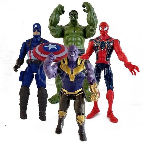 Imagem de Bonecos 17Cm Action Figure Vingadores End Game Colorido