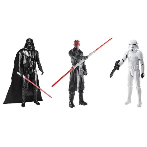 Imagem de Bonecos de Ação Star Wars Clash of The Dark Side - 30cm