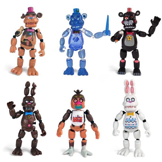 Imagem de Bonecos de Ação Toysvill - Inspirados em Five Nights at Freddy's