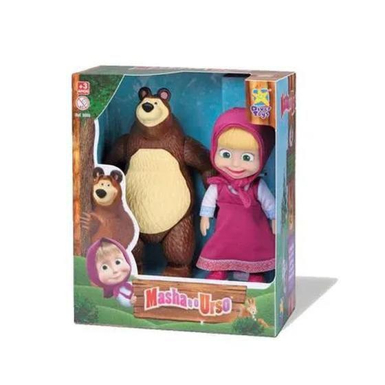 Imagem de Bonecos de Vinil - Masha e o Urso da Divertoys Ref 8117