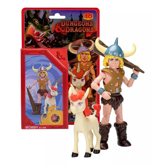 Bonecos Dungeons & Dragons Bobby & Uni Caverna Do Dragão F4877 - Hasbro ...