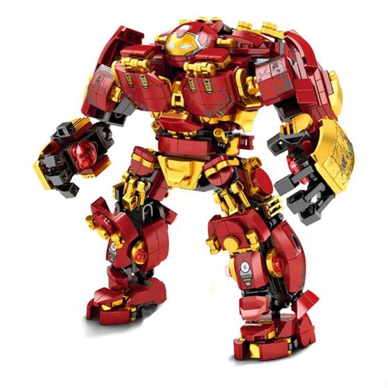 Bonecos Hulkbuster Marvel Bloco de Montar Legotipo Menor preço em Bonecos Hulkbuster Marvel Bloco de Montar Legotipo
