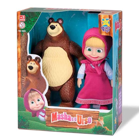 Imagem de Bonecos Marsha e o Urso Divertoys 8117