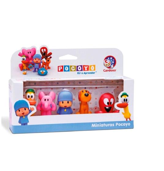 Imagem de Bonecos Miniaturas Turma Do Pocoyo Dedoche 3013 Cardoso Toys