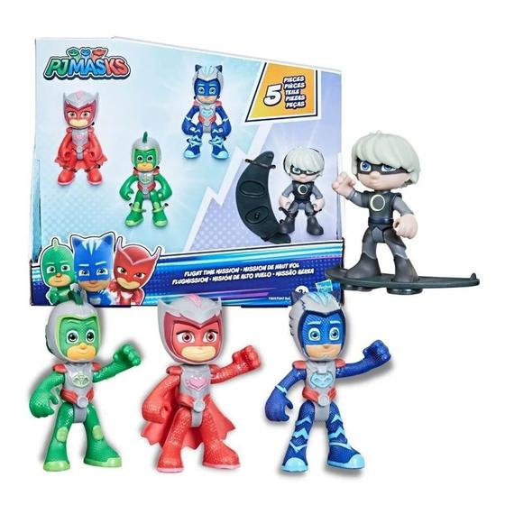 Imagem de Bonecos PJ Masks vs. Garota Lunar Missão Aérea Hasbro