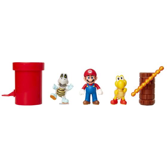 Imagem de Bonecos Super Mario Dungeon 2.5" - Conjunto com Acessório