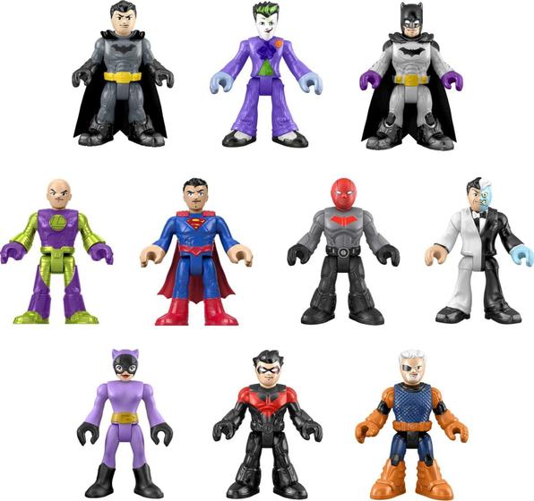 Imagem de Bonecos Toy Fisher-Price Imaginext DC Super Friends do Batman 10