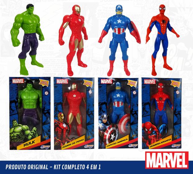 Imagem de Bonecos Vingadores Articulado Avengers 22cm Vários Modelos