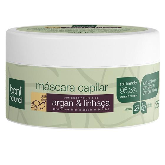 Imagem de Boni Natural Argan e Linhaça - Máscara Capilar