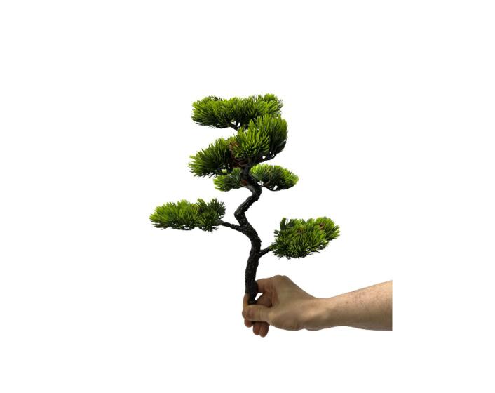 Bonsai Artificial Realista Mini Arvore Japonesa Galhos e Folhas Sem