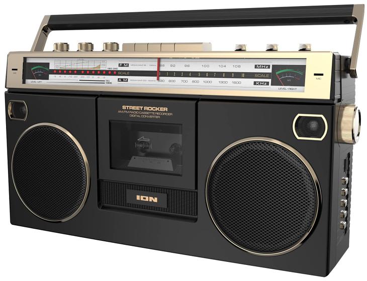Street Rocker Boombox Bluetooth Portátil Ion Audio Street Rocker Gold - Caixas de Som ...