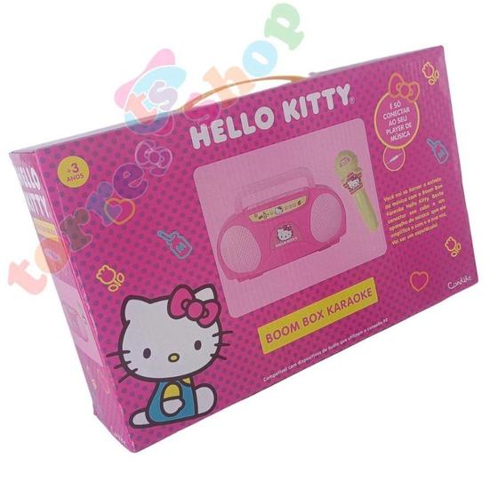 Imagem de Boombox Karaokê Hello Kitty - Candide 5973