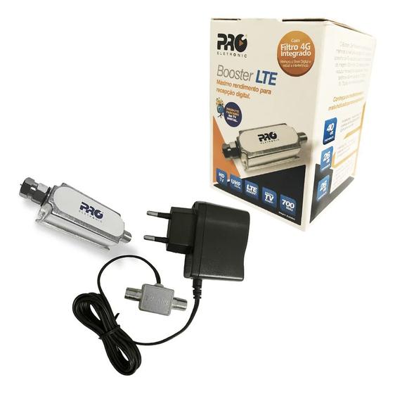 Imagem de Booster Para Tv Digital Lte 26db Pqbt-2650 Lte Filtro 4g