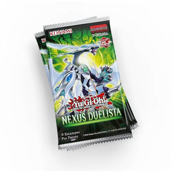 Imagem de Booster Yugioh! Nexus Duelista 9 Cartas Por Pacote Yugioh Konami