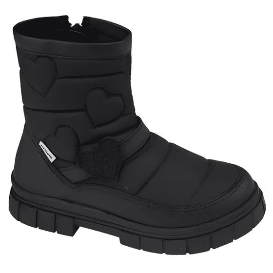 Imagem de Boot Coturno Escolar Infantil Pampili Lucky Glitter