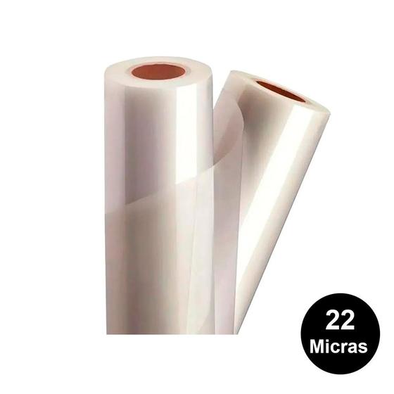 Imagem de BOPP Brilho 22 Micras Bobina 100m x 34cm de largura