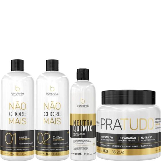 Imagem de Borabella Kit Não Chore 1L + NeutraQuimic + Pratudo 1kg