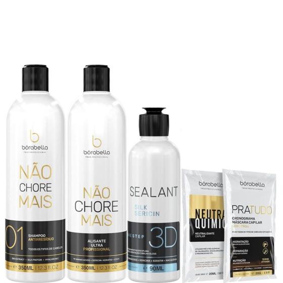 Imagem de Borabella Kit Não Chore 2x350ml + Selagem 3D 90ml