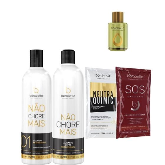Imagem de Borabella Não Chore 2x350ml + Sachês + Óleo