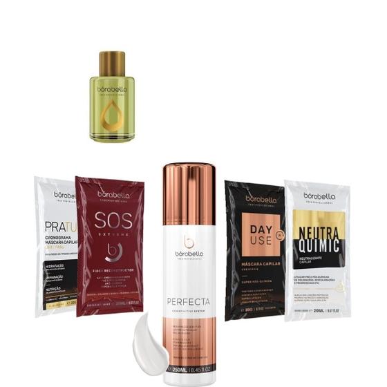 Imagem de Borabella Perfecta 250ml + Óleo Argan 7ml + Sachês