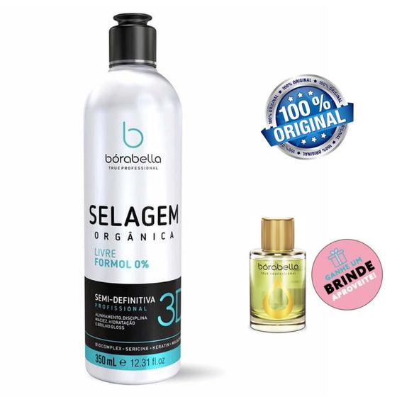 Borabella Selagem 3D 350ML - Cuidados com o Cabelo - Magazine Luiza