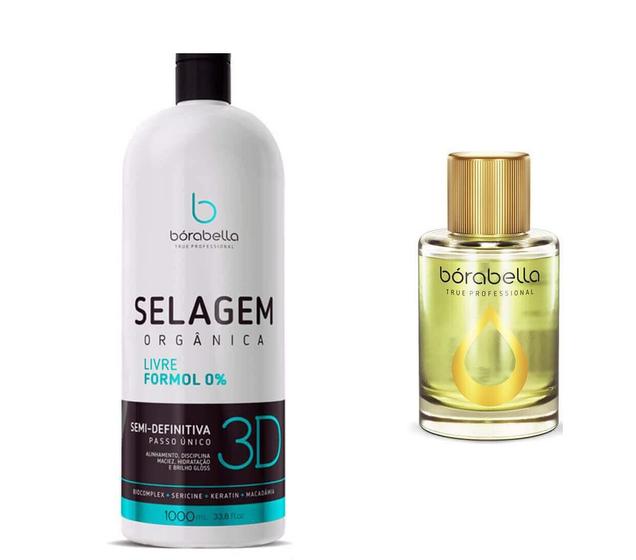 Borabella Selagem Orgânica 3D Semi Definitiva 0% Formol 1 L - Cuidados ...