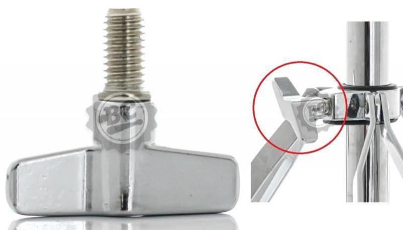 Imagem de Borboleta Liverpool tipo Macho com Rosca 8mm Kit com 2 Unidades para Estantes (11006)