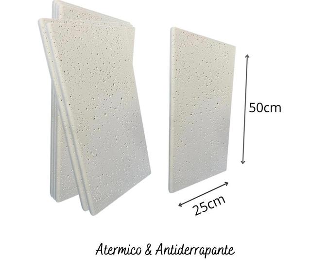 Borda Atérmica Piscina 50x25x1,5cm Malibu Branco - Kit 12pç Menor preço em Borda Atérmica Piscina 50x25x1,5cm Malibu Branco - Kit 12pç