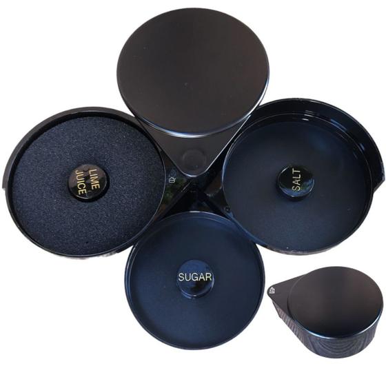 Imagem de Bordeador Copo Taça Margarita Crustador Triplo Espuma Drinks