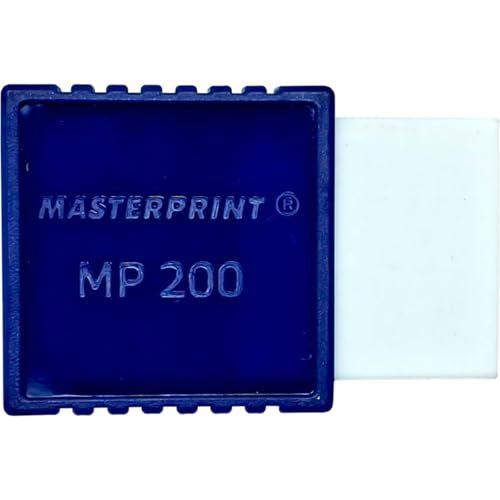 Imagem de Borracha Branca Mp-200 Com Capa Azul